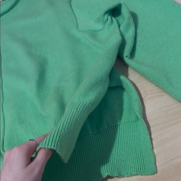 Green Women's Sweater - Picture 2 of 4